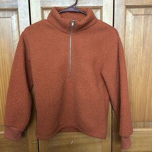 Girls Quarter Zip Fleece